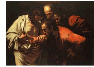 Caravaggio - Der ungäubige Thomas